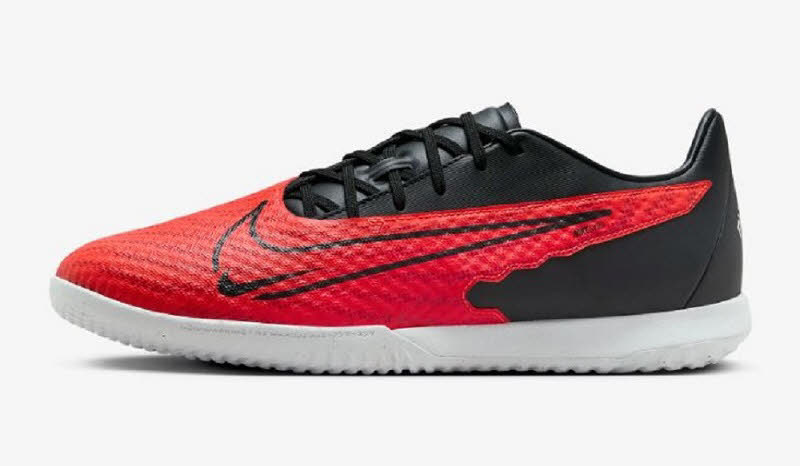 NIKE Phantom GX Academy Herren Fußball Hallenschuhe Indoor rot/schwarz NEU