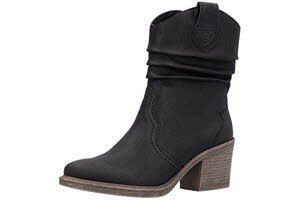 Rieker Damen Stiefel Stiefeletten schwarz