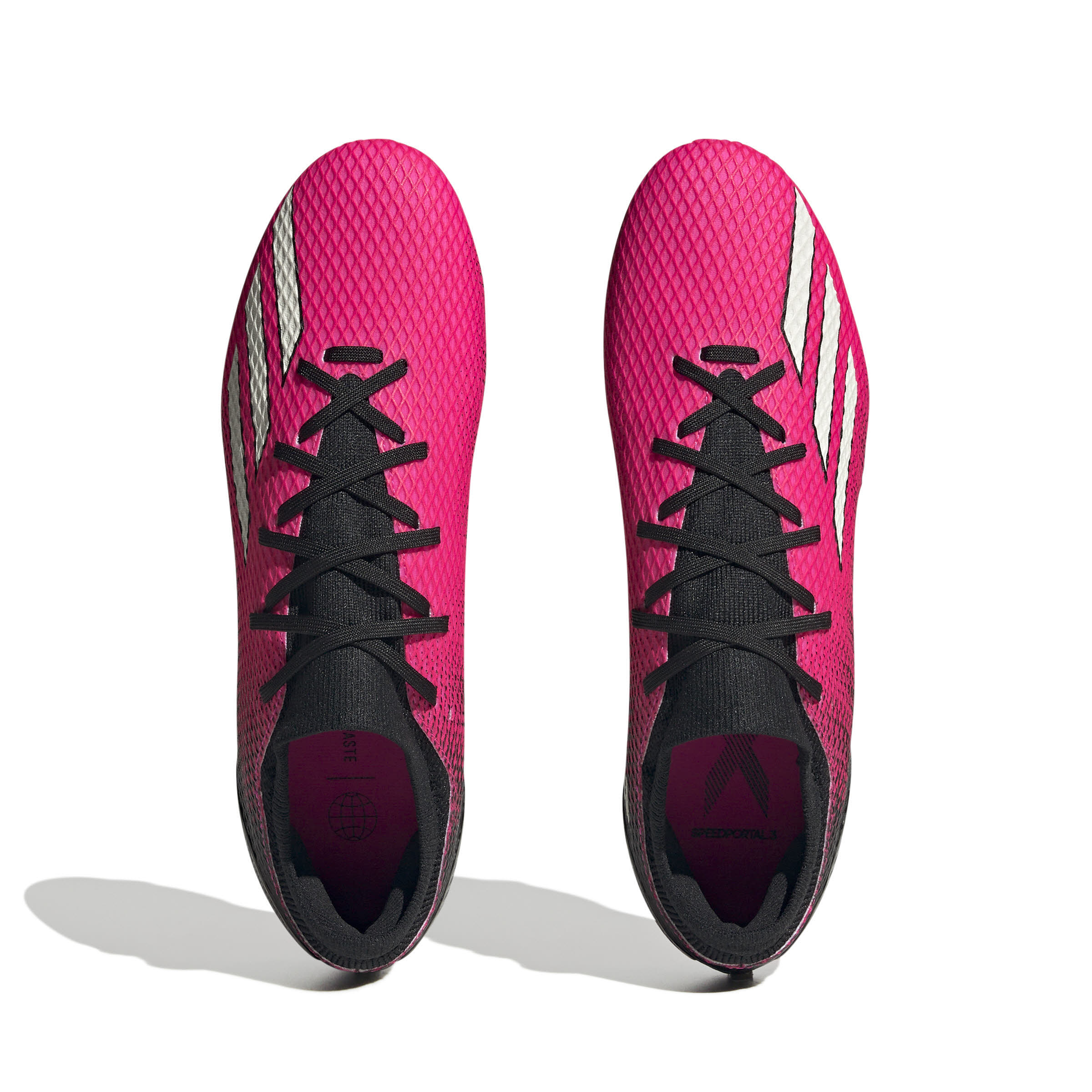 adidas X SPEEDPORTAL.3 FG Unisex Fußballschuhe Stollen rosa/schwarz