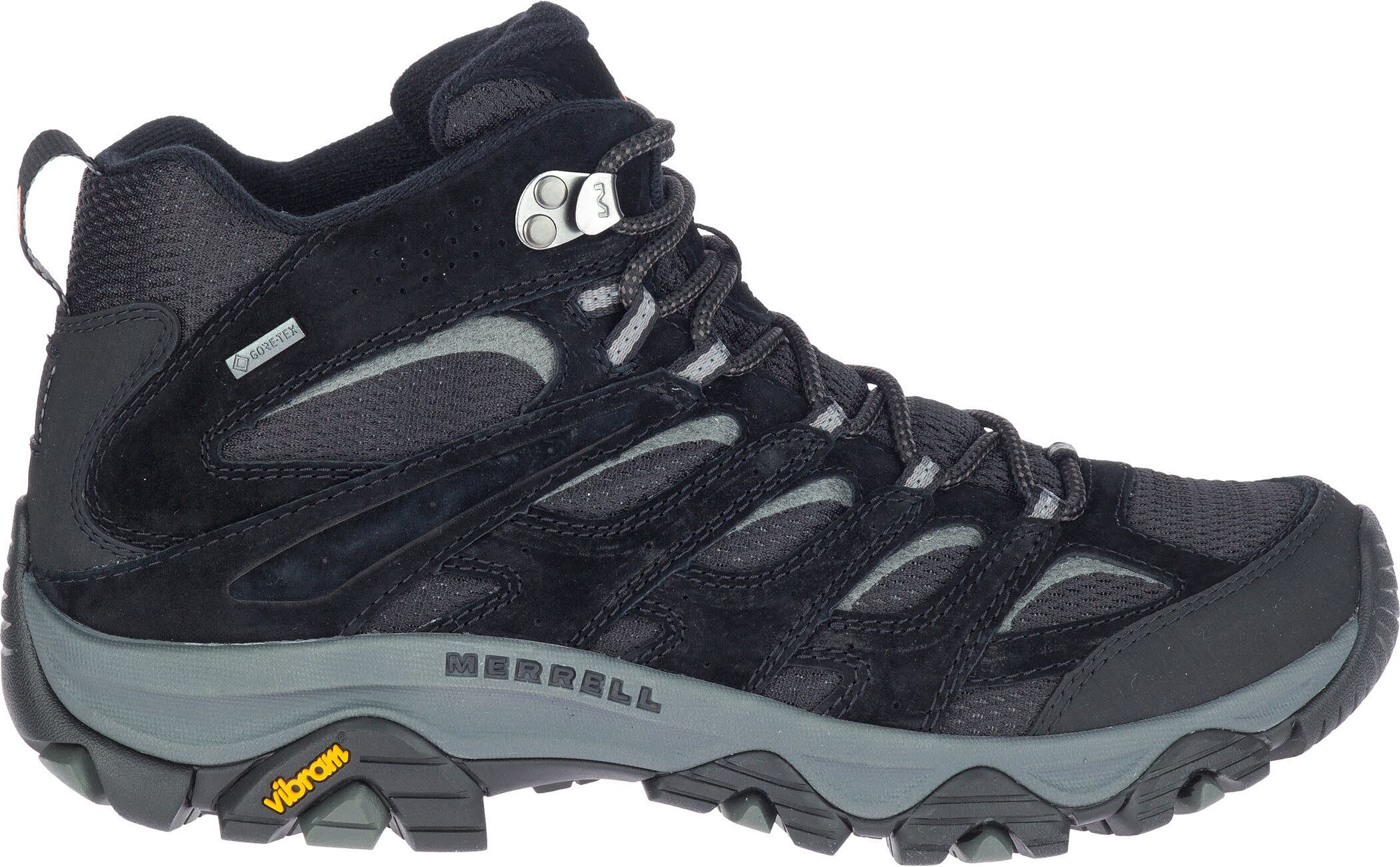 Merrell HE Moab 3 Mid GTX Trekkingschuh Hugh Wanderschuh Herren schwarz