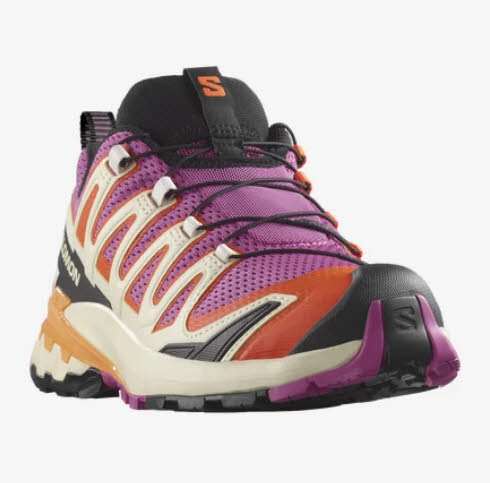 Salomon XA Pro 3D V9 Damen Wanderschuhe Trekking-Schuhe lila