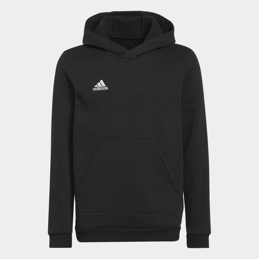 adidas Entrada 22 Sweat Hoodie Jungen Pullover Kapuzenpullover schwarz