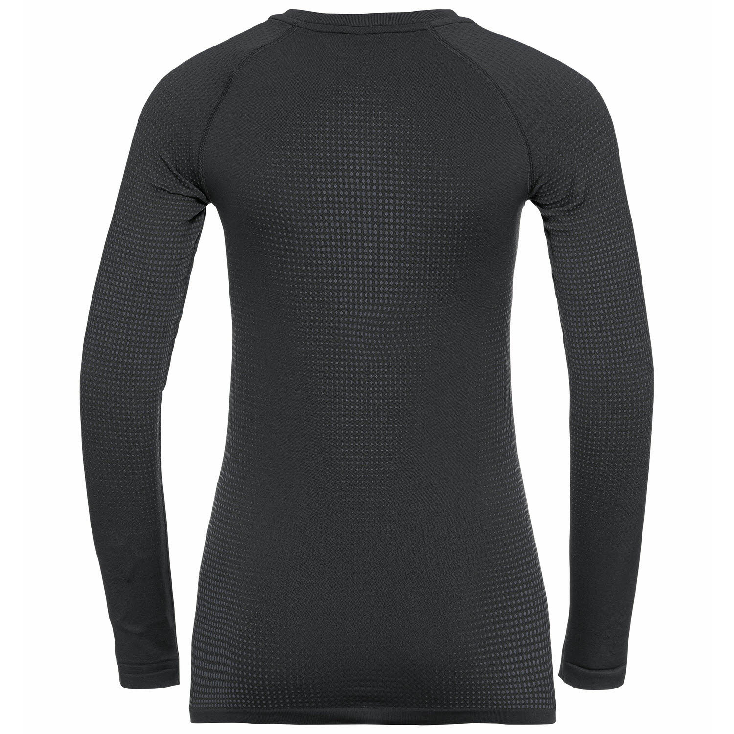 Odlo Performance Warm Eco Base Layer Damen Unterhemd lang Funktionsshirt schwarz