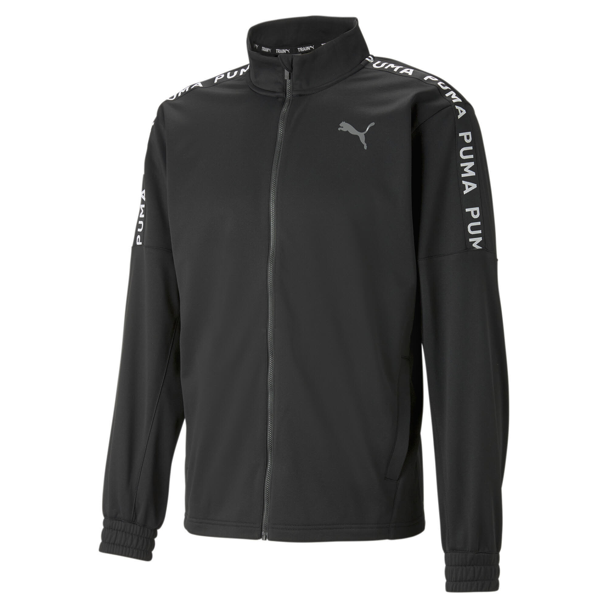 PUMA FIT LIGHTWEIGHT PWRFLEECE FULL ZIP Jacke schwarz