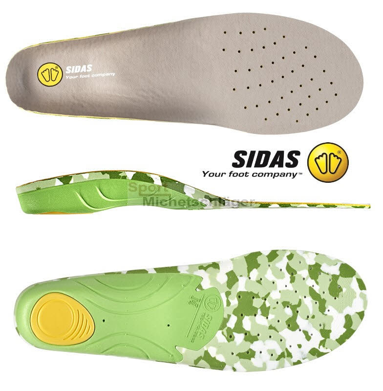 Sidas Outdoor 3D Unisex Universal Wanderschuh Einlegesohle Trekking Bergsport 1Paar NEU