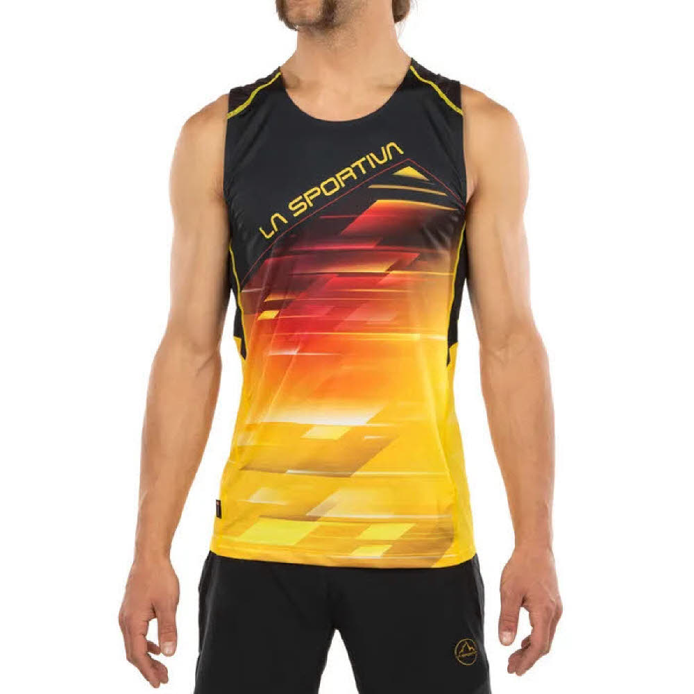 La Sportiva HE Slipstream Tank M Herren Laufshirt Sport Freizeit schwarz NEU