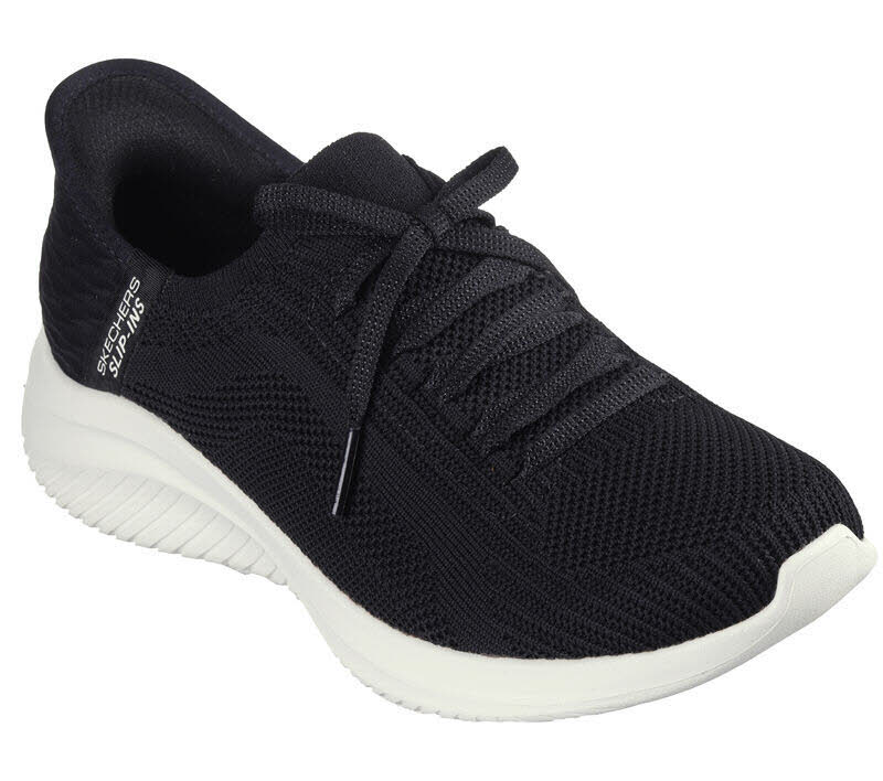 Skechers ULTRA FLEX 3.0 - BRILLIANT Damen Sneaker Slip-ins Slipper schwarz