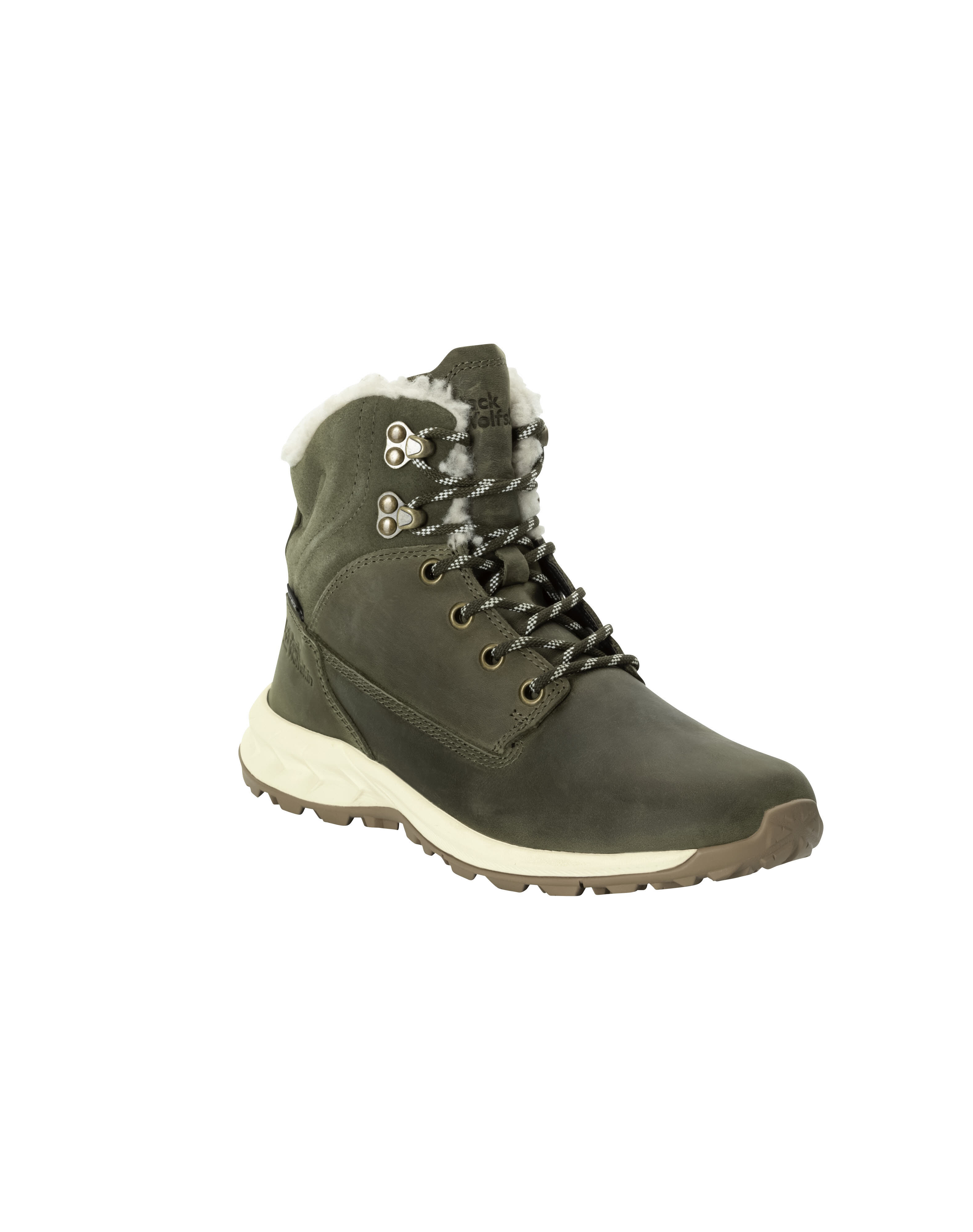 Jack Wolfskin Queenstown City Texapore Mid Damen Winterstiefel Winterschuhe wasserdicht grün