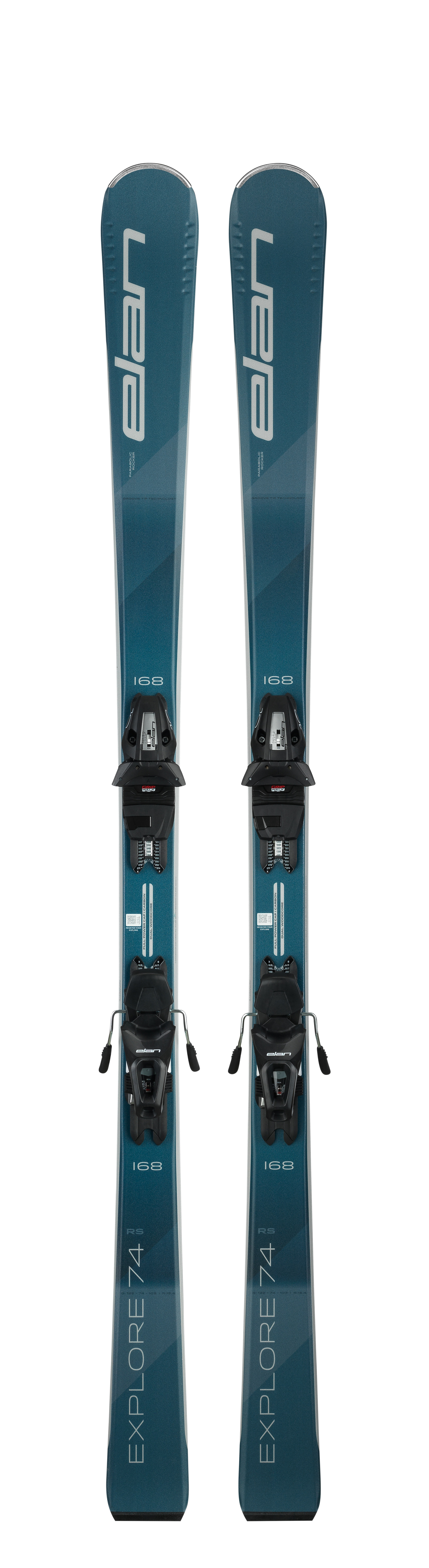 Elan EXPLORE 74 RS Light Shift + EL10.0 GW Herren Ski Allround Ski Slalom blau