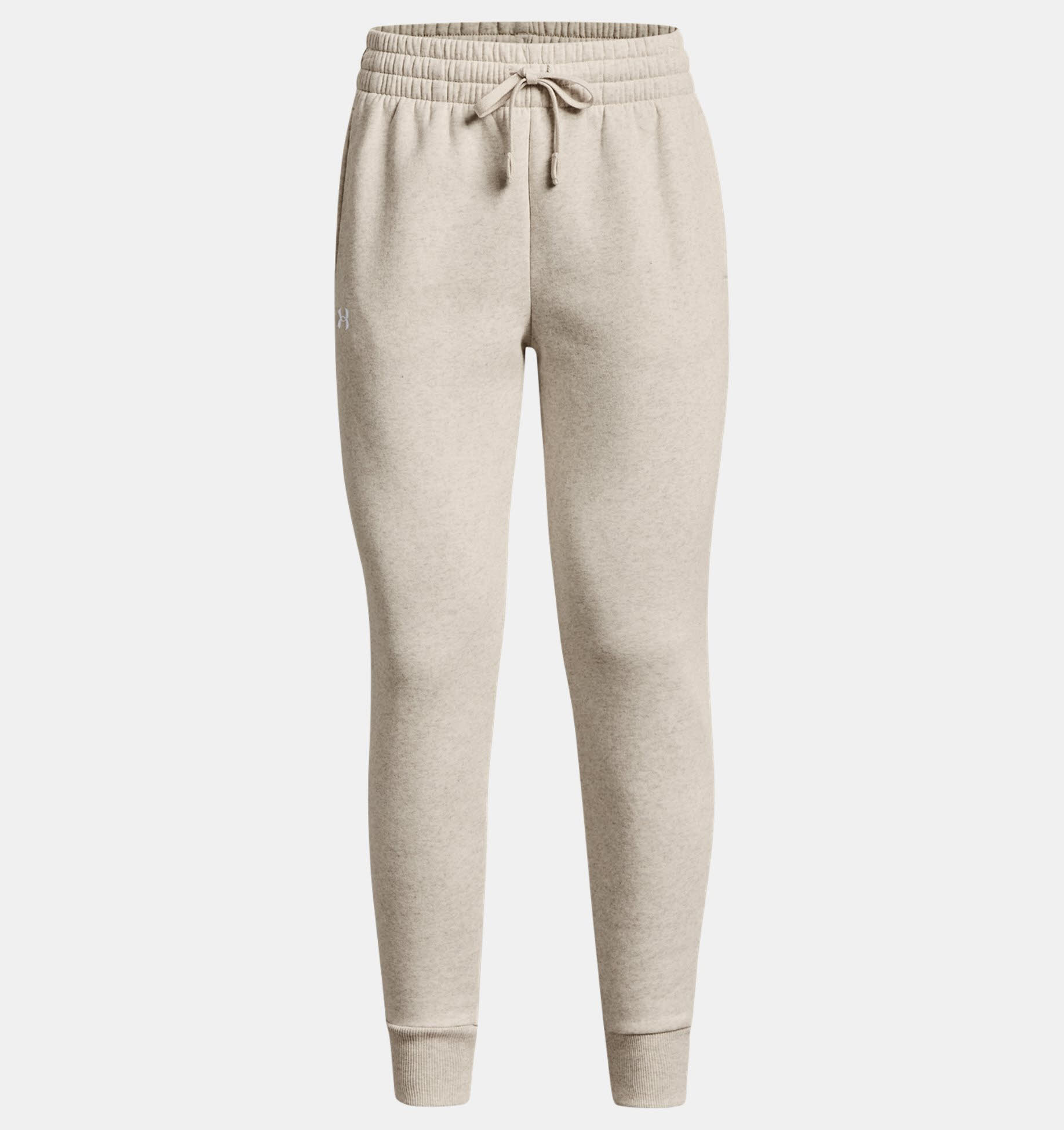 Under Armour Rival Fleece-Jogginghose Damen Trainingshose beige