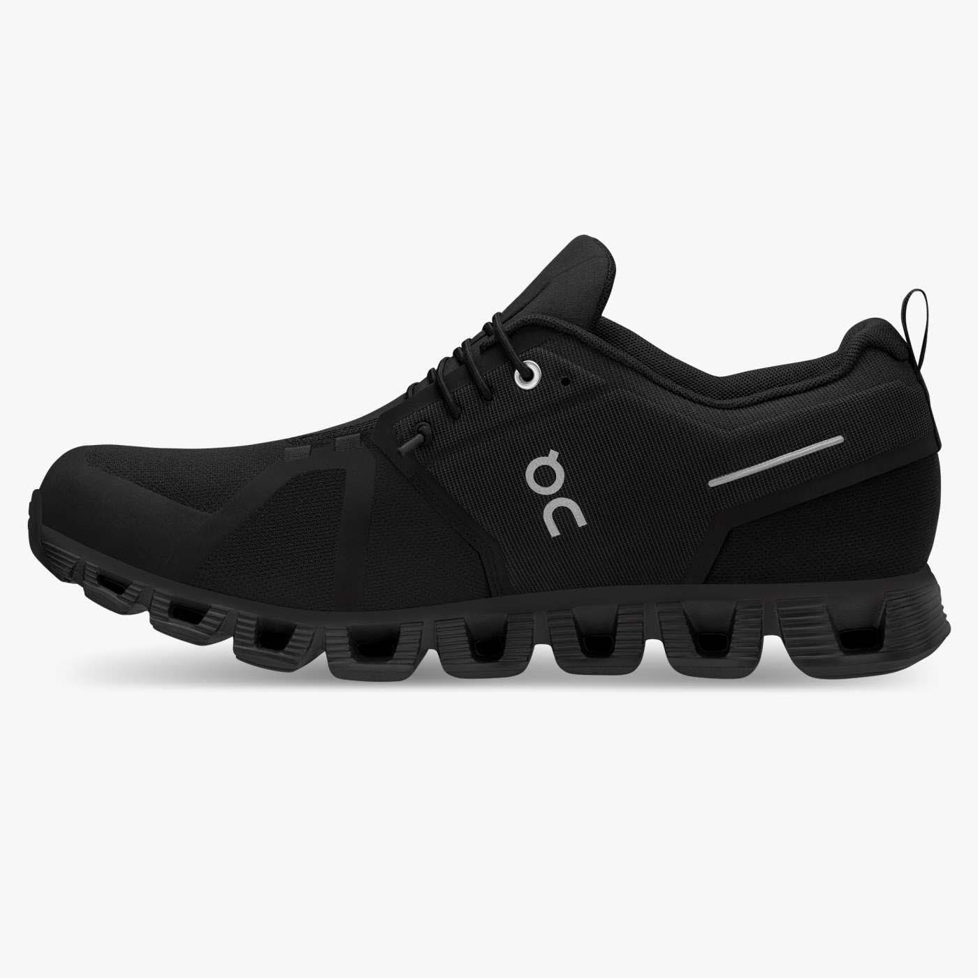 On Cloud 5 Waterproof Laufschuhe Wasserdicht Running Sport Herren all black NEU