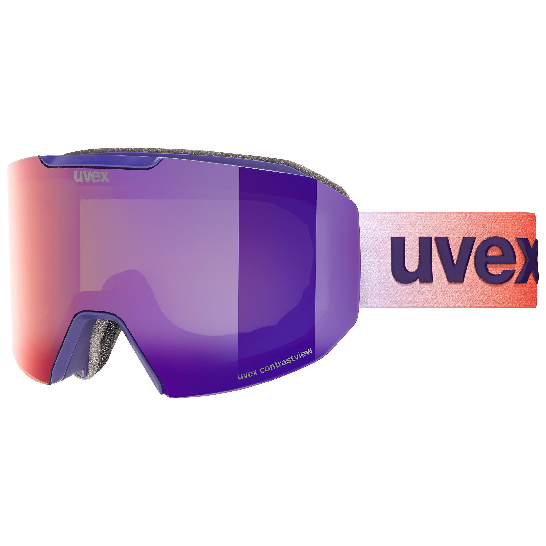 Uvex evidnt ATTRACT Skibrille Damen lila