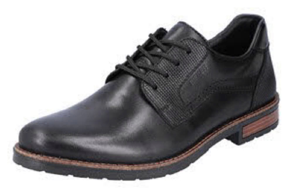 Rieker HWK Herren Halbschuhe Modeschuhe Businessschuhe schwarz NEU