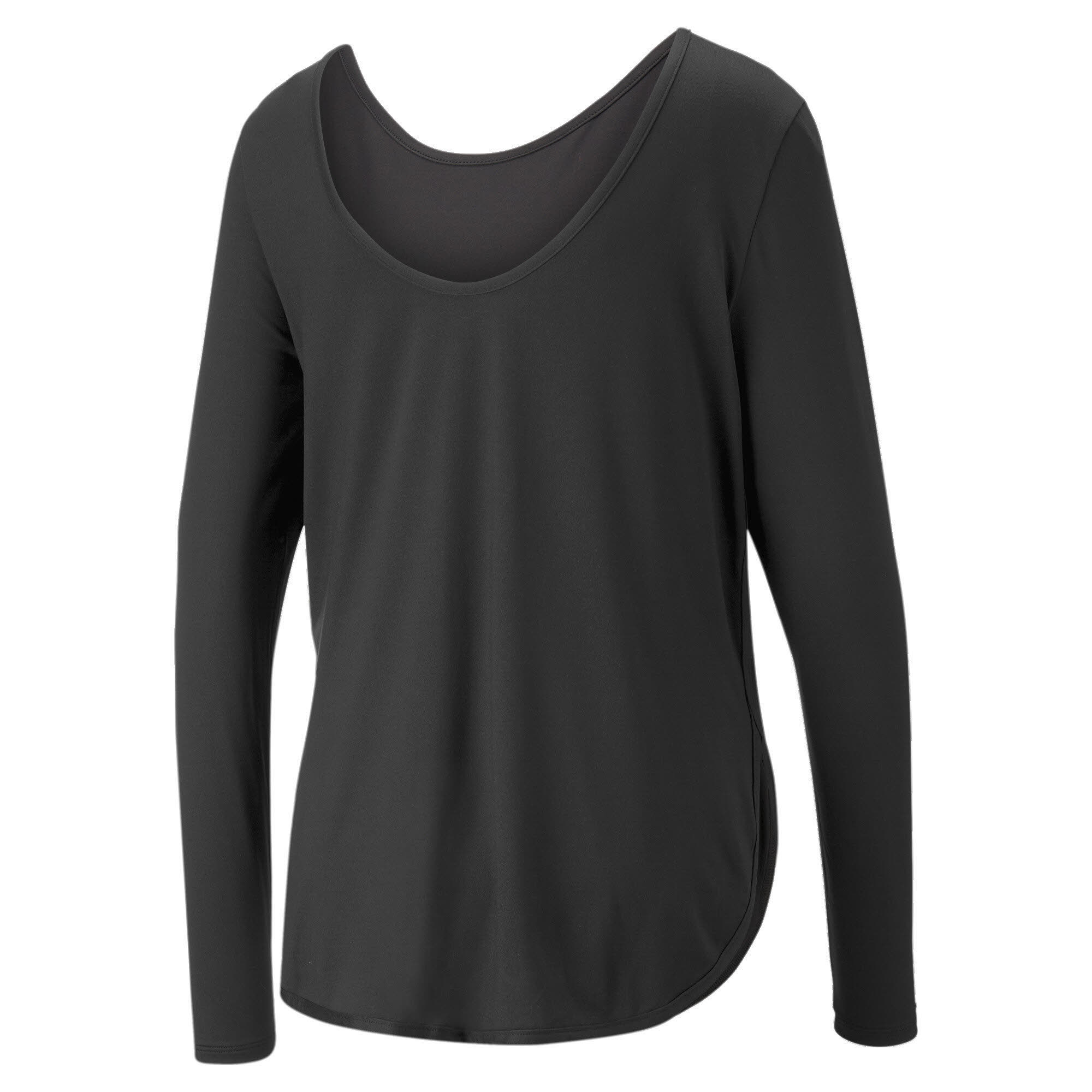 Puma Studio Yogini Lite Long Sleeve Damen Longsleeve schwarz