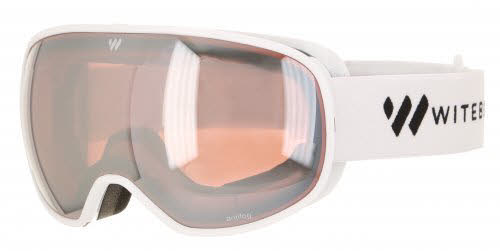 Witeblaze Horizon Kinder Skibrille weiß