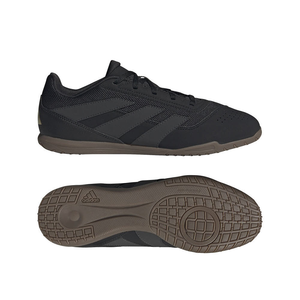 adidas PREDATOR CLUB IN SALA Unisex Fußballschuhe Hallenschuhe schwarz