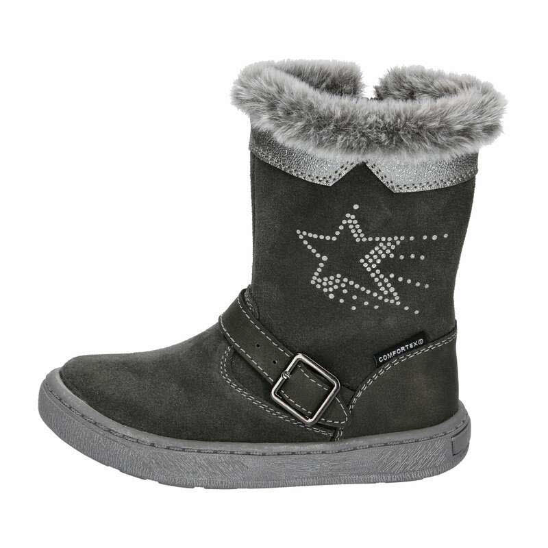 Lico Reena Mädchen Stiefelette Winterstiefel grau