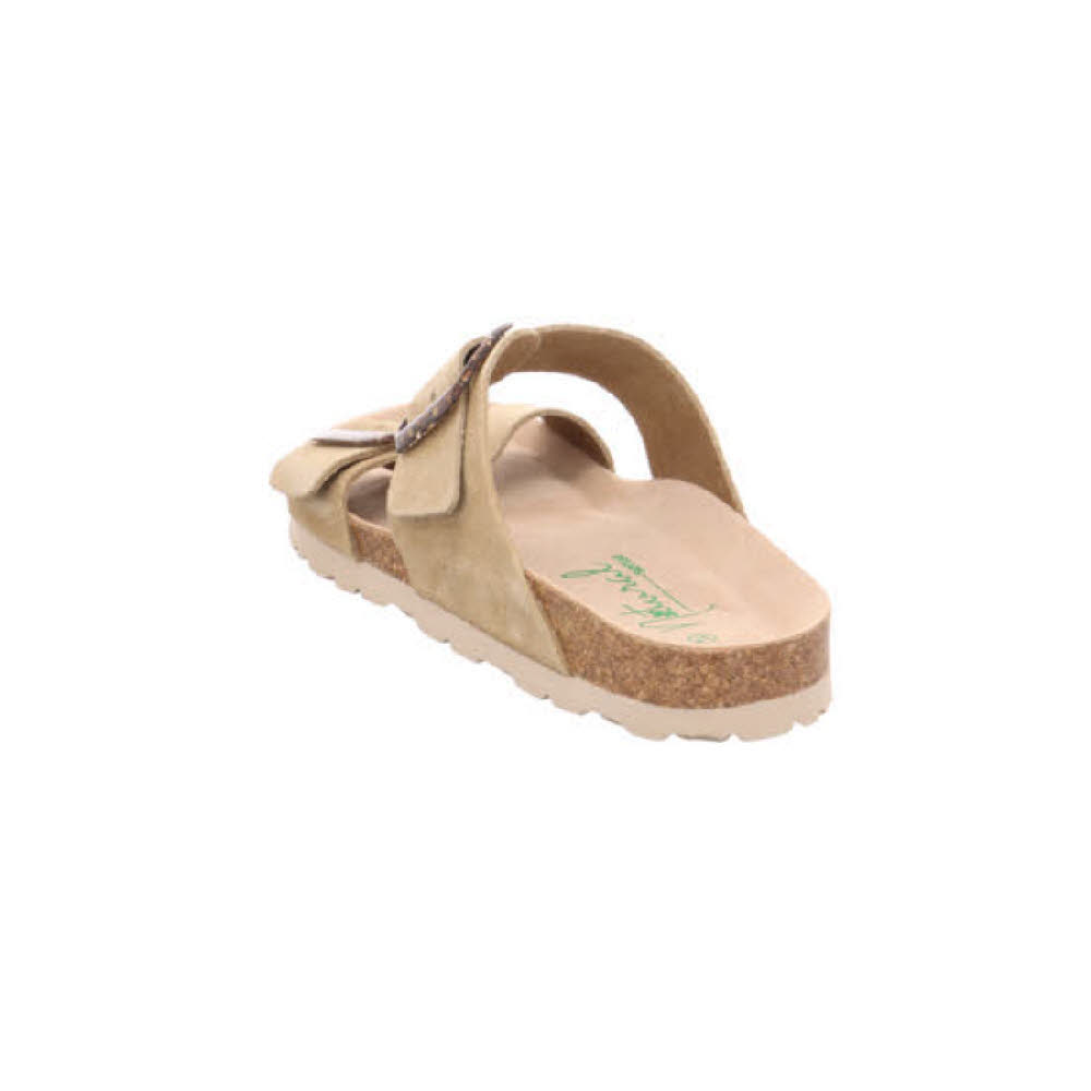 Natural Sense Pantolette Damen Hausschuhe Tieffußbett beige