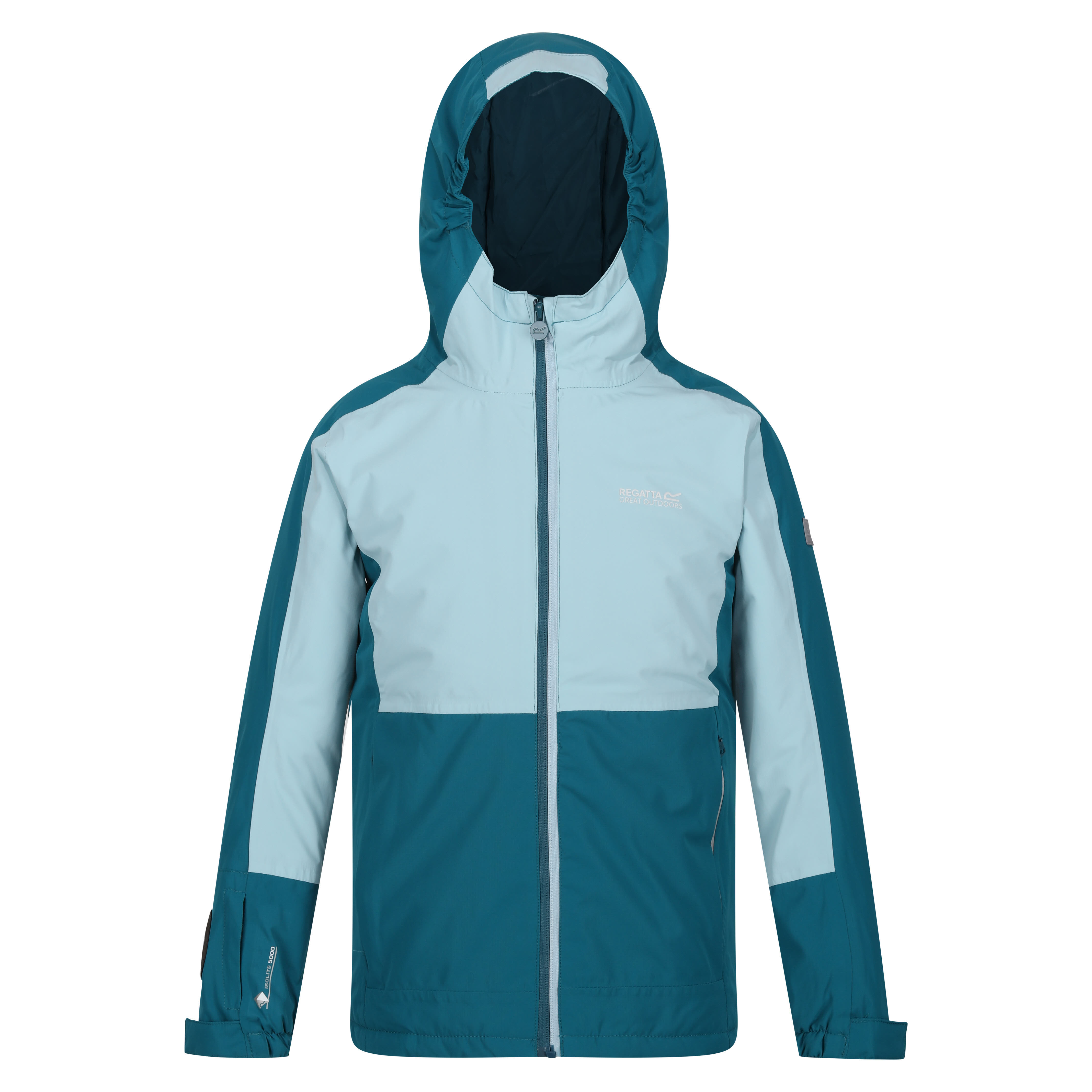 REGATTA Beamz III Winterjacke Freizeitjacke Wasserdicht Kinder Mädchen blau