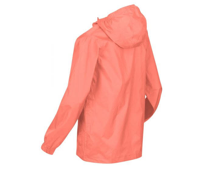 Regatta Pack-It-III Mädchen Regenjacke Sport Freizeit orange NEU