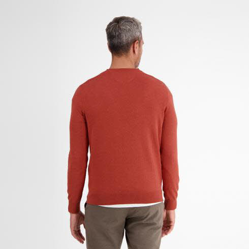 Lerros PULLI Herren Pullover Strickpullover rusty red