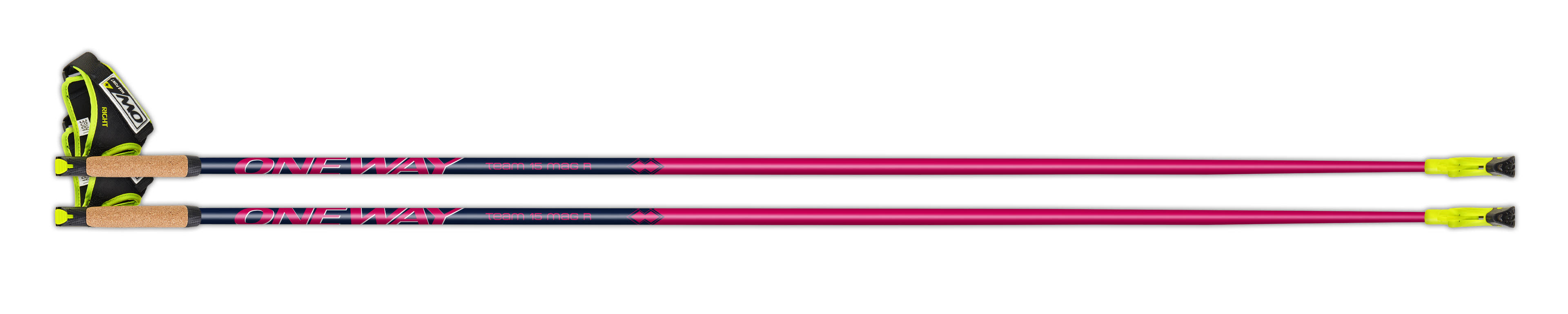 One Way Team 15 MAG R Nordic walking Stock Outdoor Walking Damen pink NEU