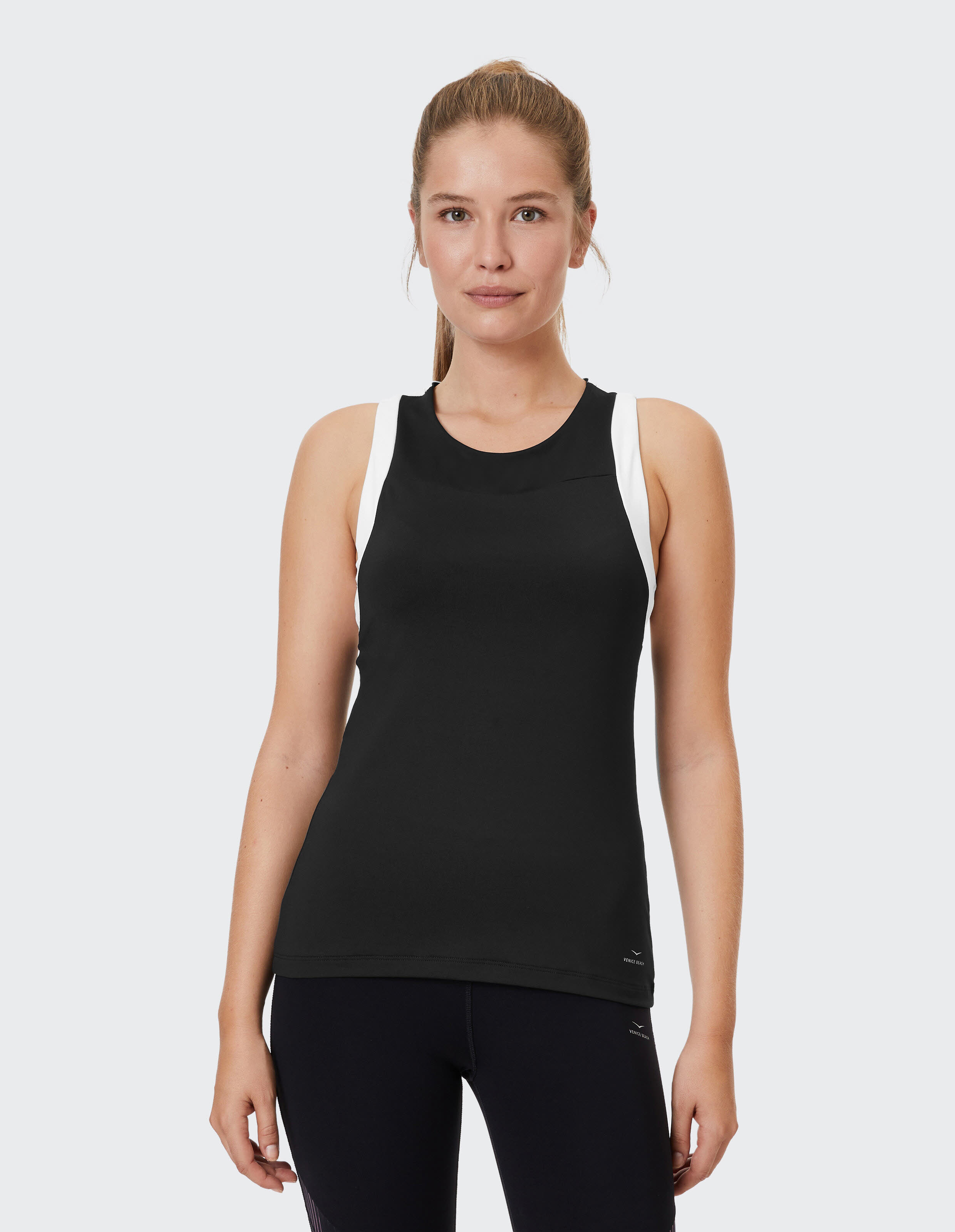 Venice Beach EVE Damen Top Tanktop Sport-Top schwarz