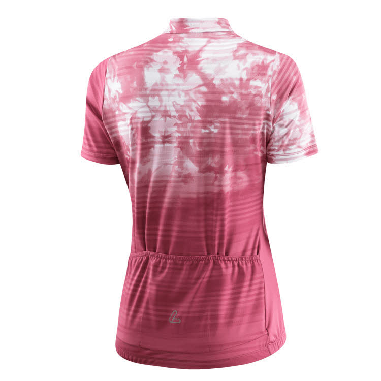 Löffler Damen BIKE JERSEY HZ SPIRIT MID Bike-T-Shirt Radsport-Trikot rosa