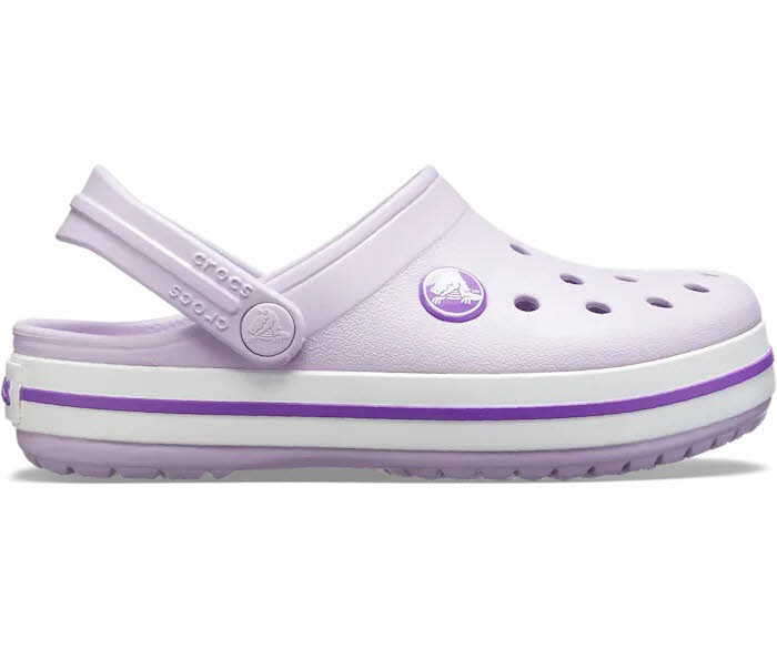 Crocs Crocband Clog Kinder sportliche Sandale lila