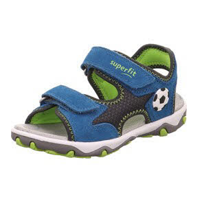 Superfit MIKE 3.0 Sandale Sandalette Kinder Jungen blau grün