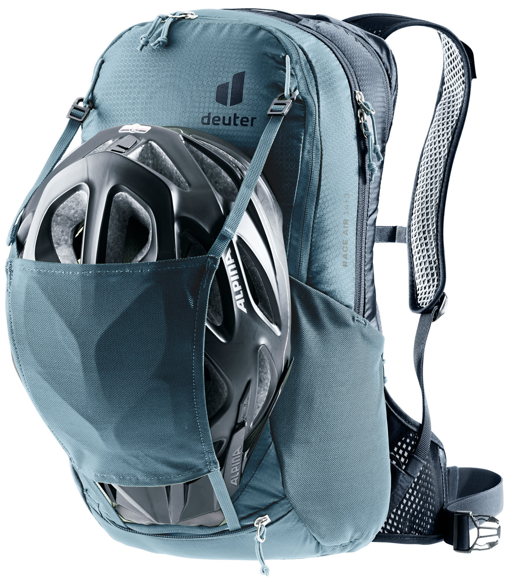 Deuter Race Air 14+3 Unisex Rucksack Fahrradrucksack blau