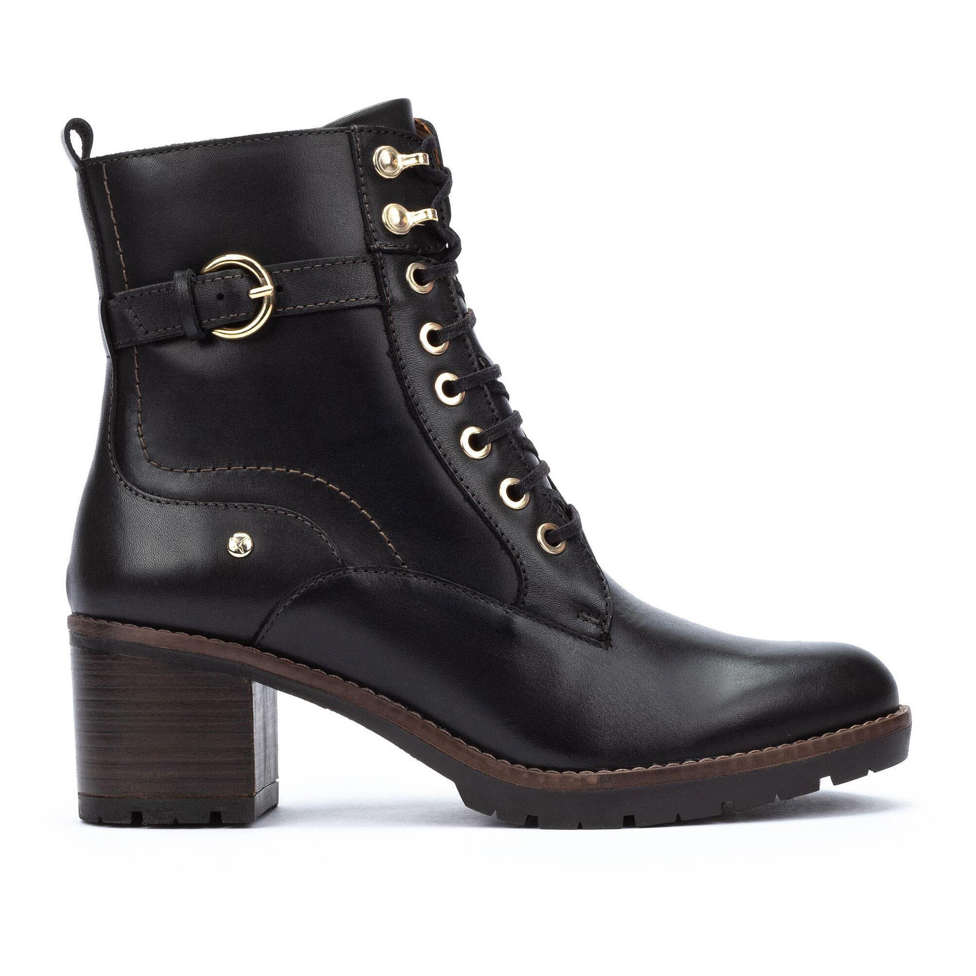 Pikolinos LLANES Stiefelette Schnürer Modeschuh Damen schwarz