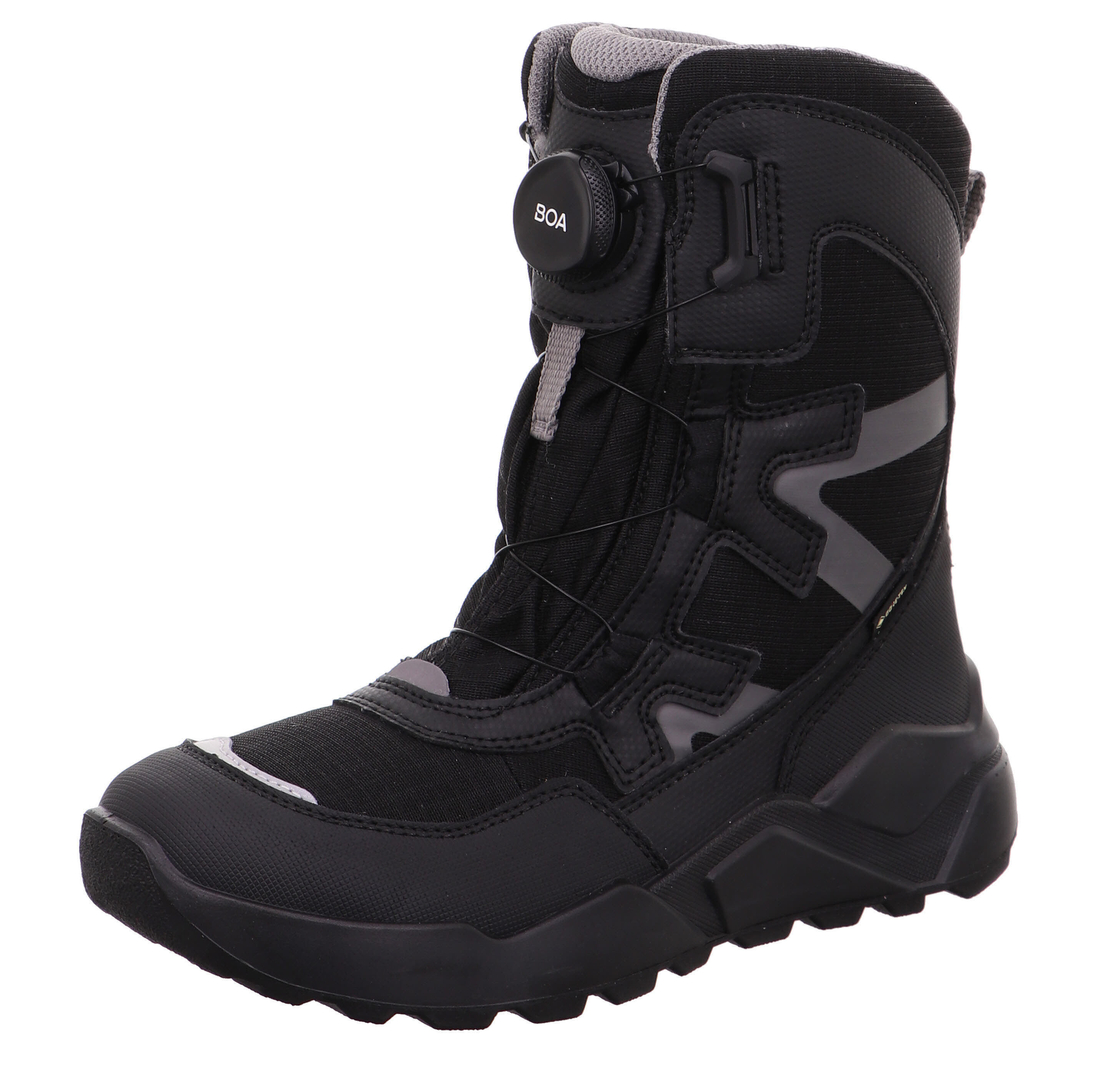 Superfit ROCKET Stiefel gefüttert Winterstiefel Kinder Schwarz/Grau