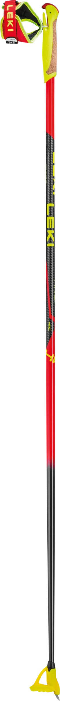 LEKI HRC Junior Carbon Langlaufstock Skatingstock Kinder rot NEU