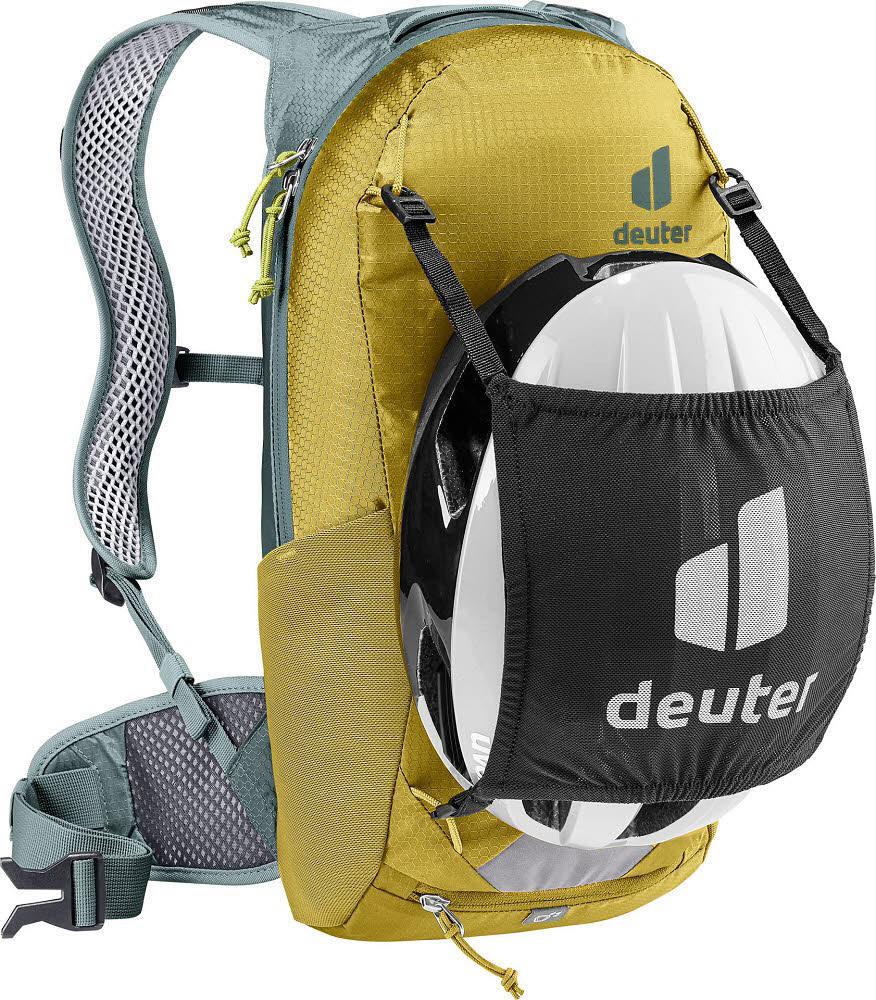 Deuter Race 8 Fahrradrucksack Wanderrucksack gelb NEU