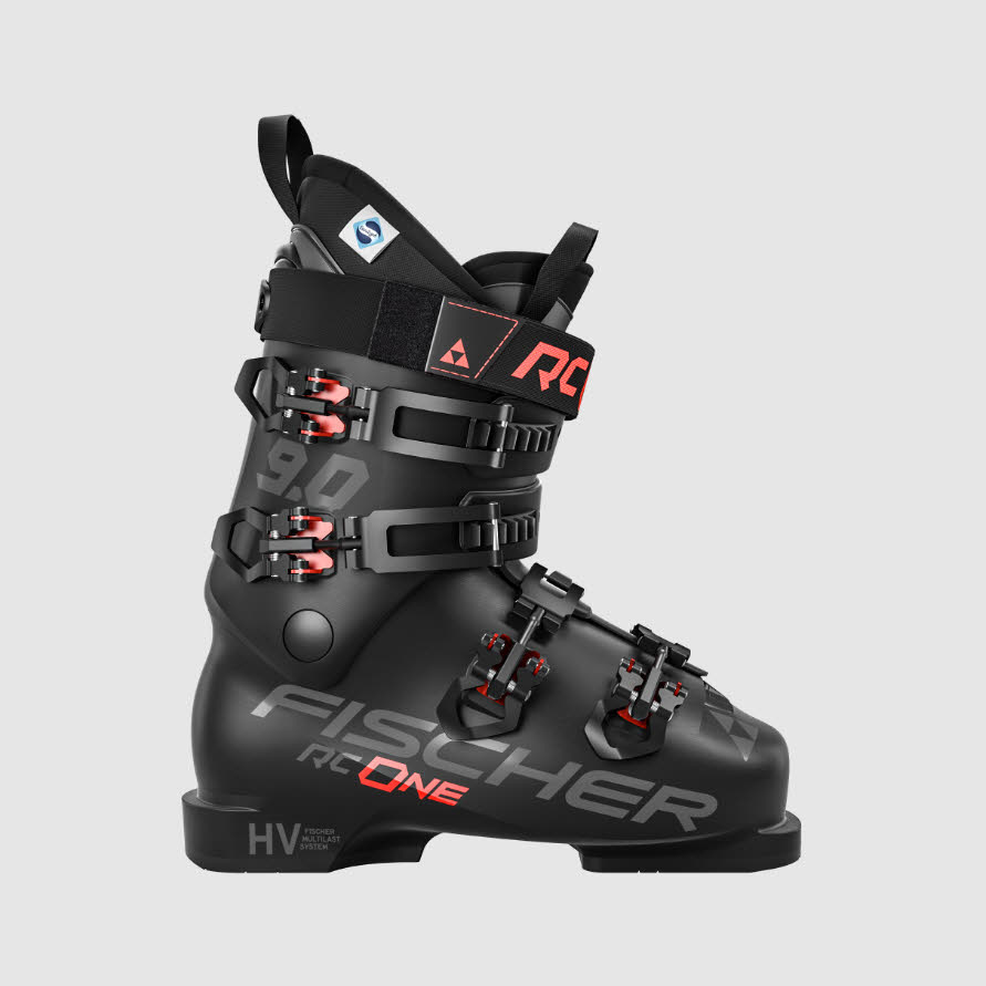 Fischer RC ONE 9.0 RED Herren Skischuhe Race-Schuhe schwarz