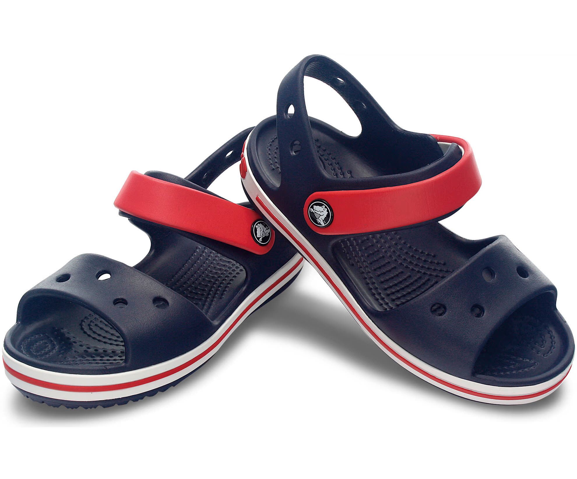 Crocs Crocband Jungen Sandalen Gummischuhe blau NEU