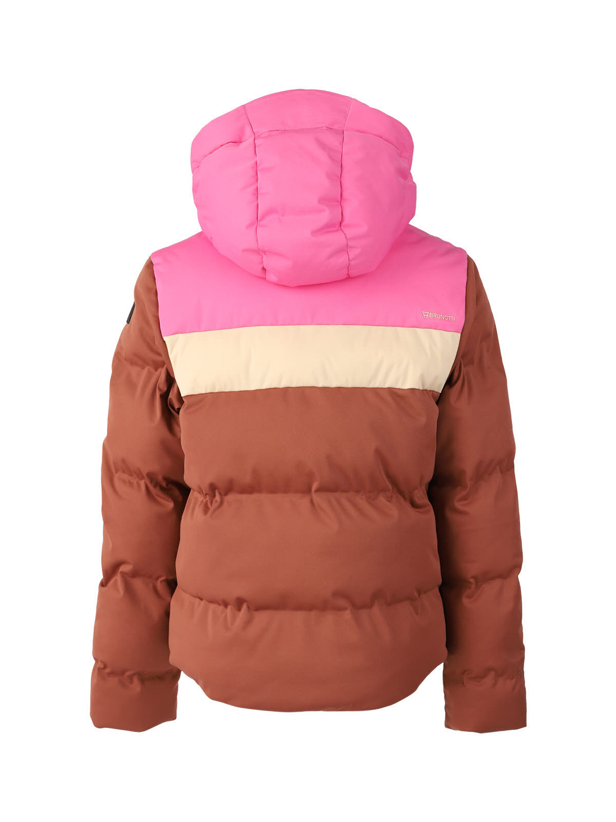 Brunotti Niagony Kinder Skijacke Schneejacke Winterjacke Mädchen braun rosa