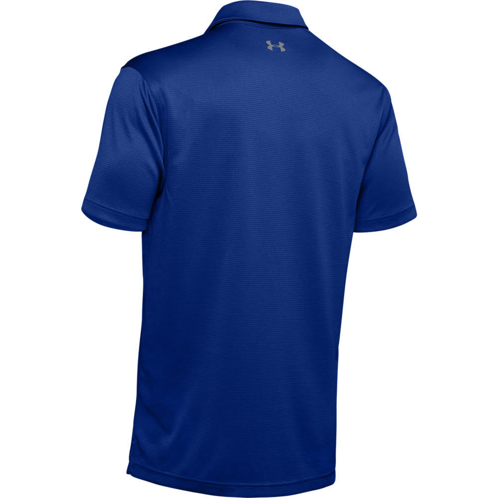 Under Armour Tech Polo BLK Herren Poloshirt T-Shirt blau