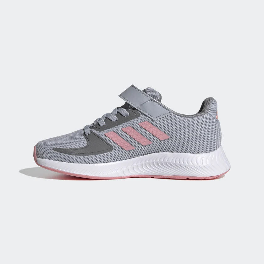 adidas RUNFALCON 2,0 C Mädchen Laufschuh Sport Freizeit grau NEU