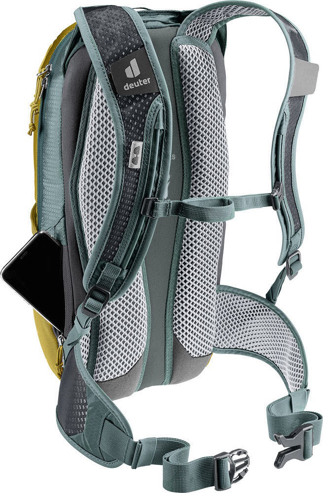 Deuter Race 8 Fahrradrucksack Wanderrucksack gelb NEU