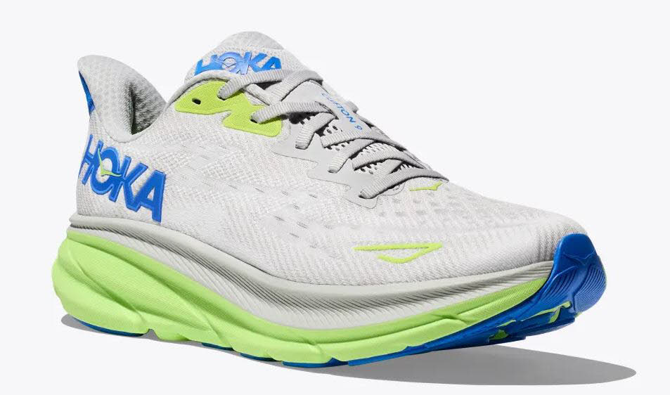 Hoka CLIFTON 9 Herren Laufschuhe Joggingschuhe weiß