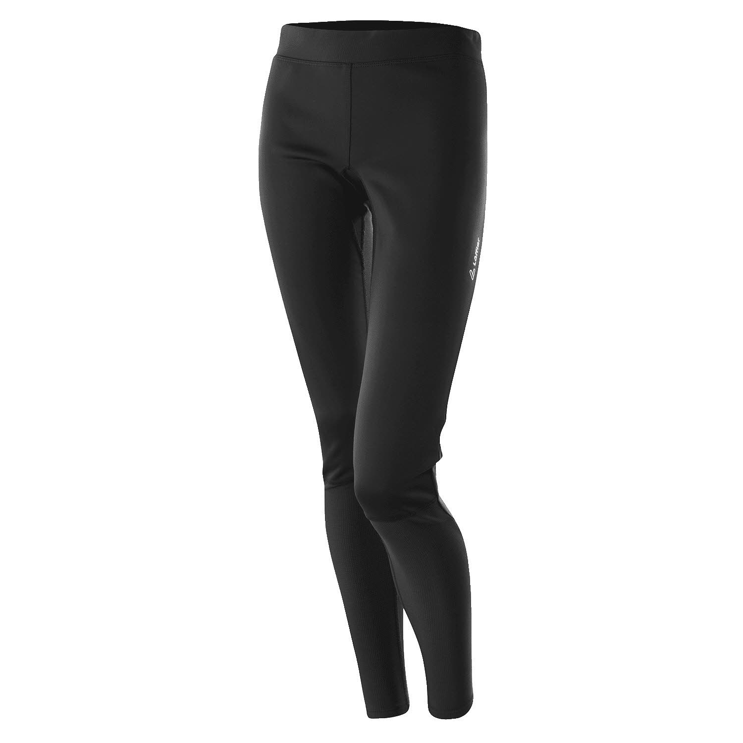 Löffler W Tights Carbon WS Warm Damen Langlaufhose Carbon-Look schwarz NEU