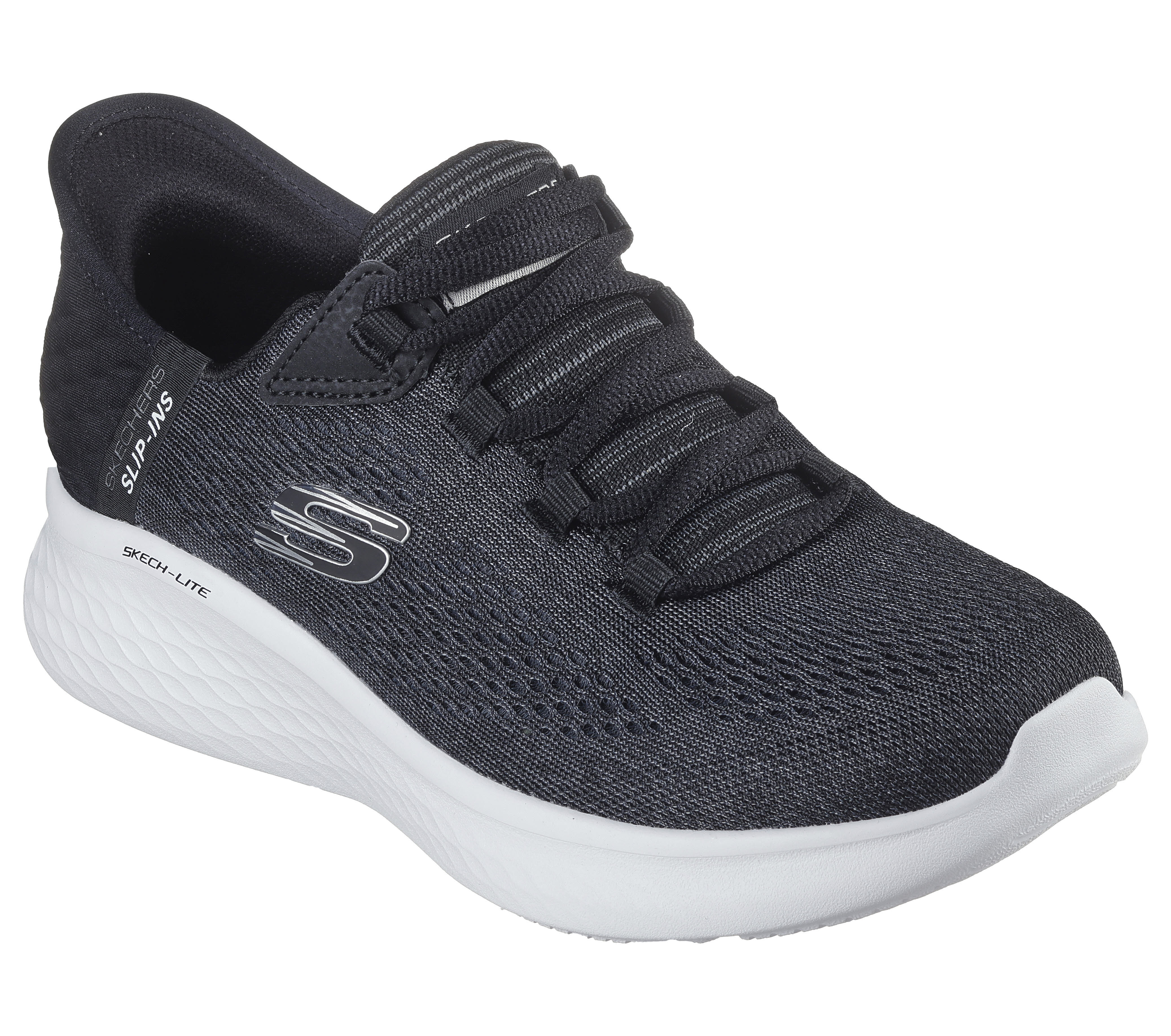 Skechers Lite Pro Damen Sneaker Slip-In schwarz