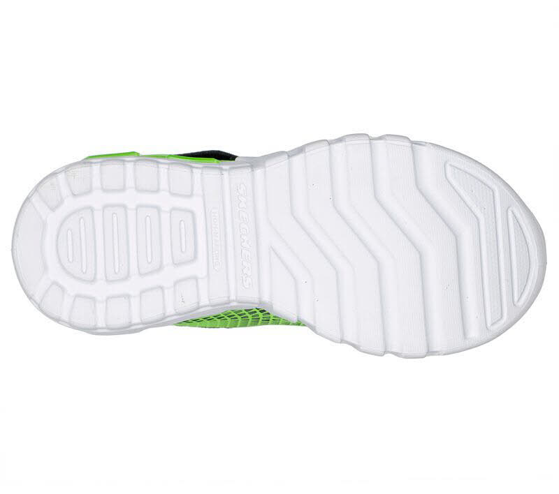 Skechers Flex-Glow-Elite Vorlo Jungen Sneaker grün