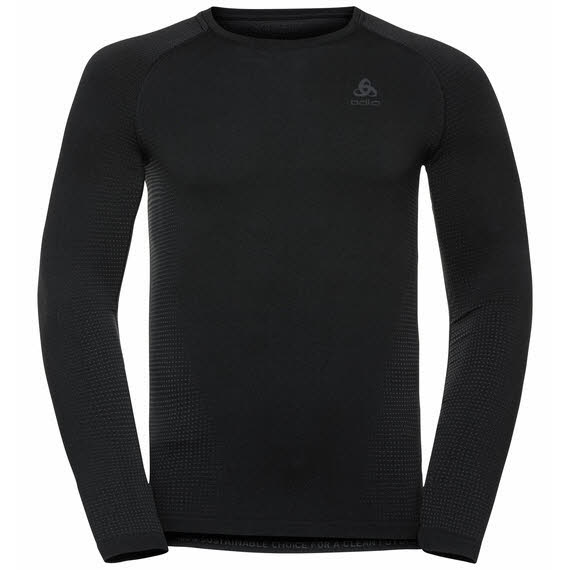 Odlo Performance warm eco Baselayer Herren Funktionsshirt Langarm schwarz NEU