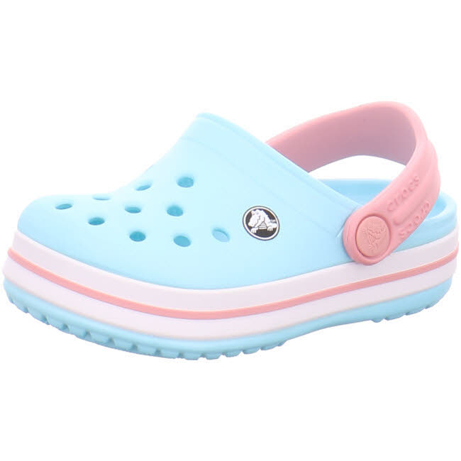 Crocs Crocband Clog Mädchen Sandale Gartenclog blau