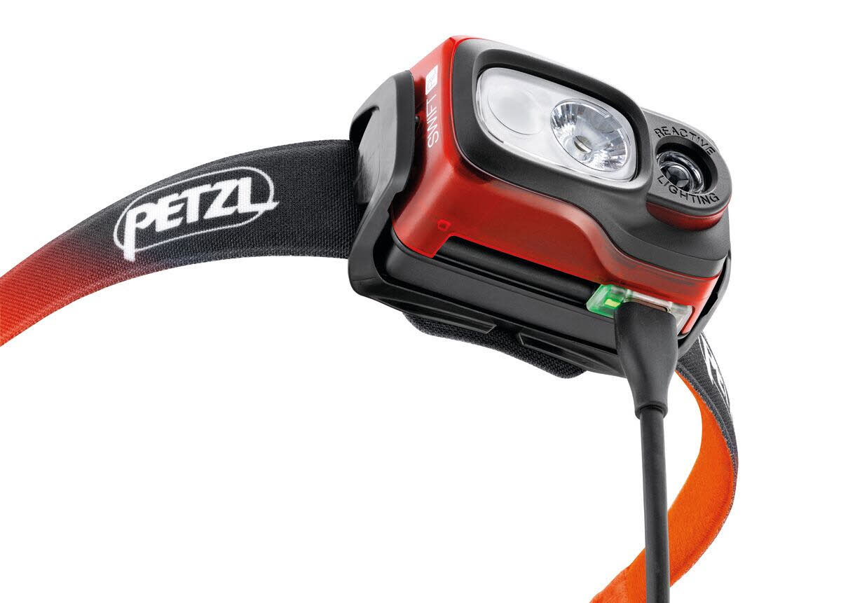 Petzl Swift RL Unisex Stirnlampe orange