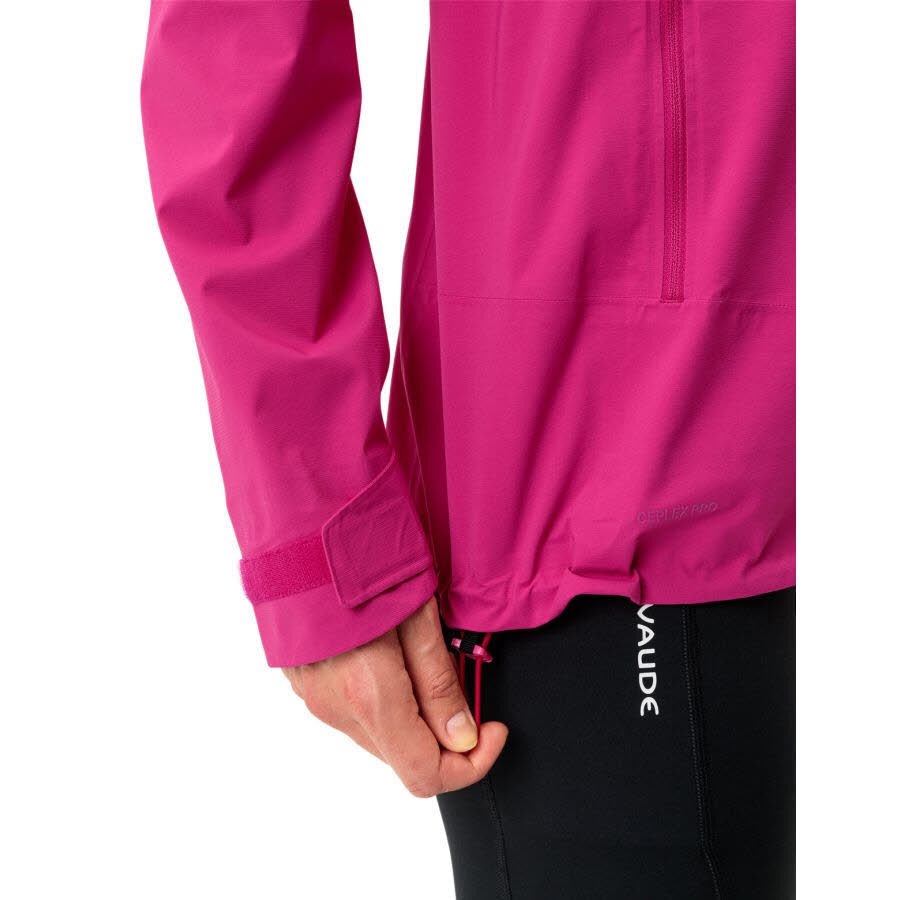 Vaude Simony IV 2,5-Lagen Regenjacke Damen Outdoorjacke Wanderjacke pink