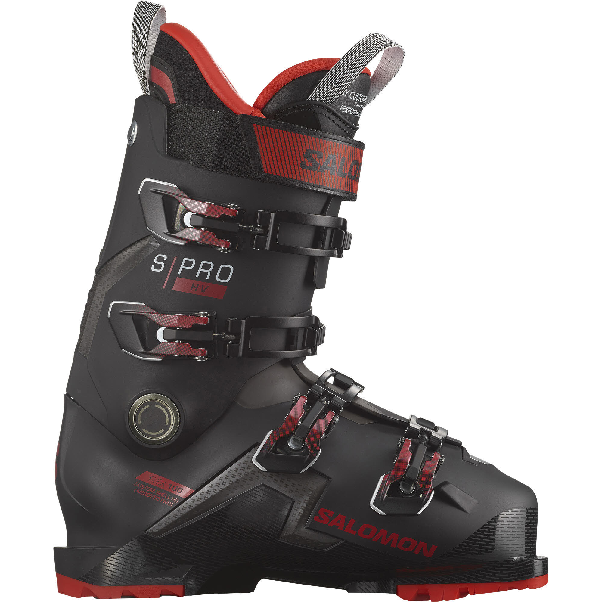 Salomon S/PRO HV 100 GW Unisex Skischuhe Skiboots 23/24 schwarz/rot NEU